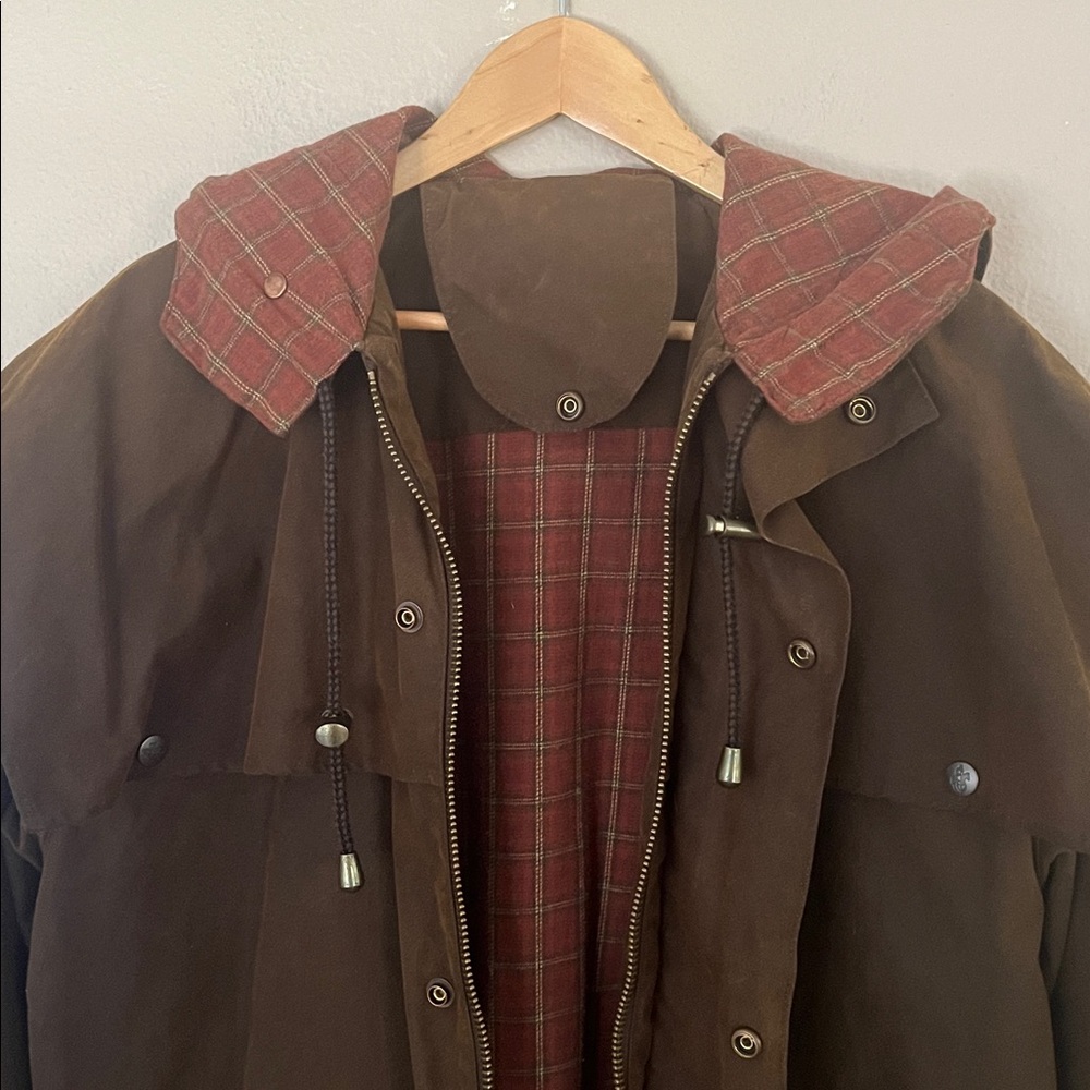Outback Trading Company Swagman Oilcloth coat jacket - Picture 7 of 14